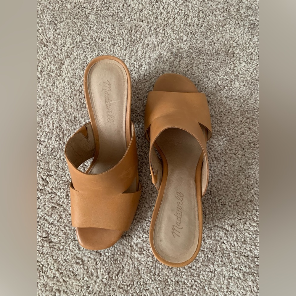 The Tessa Mule in Leather